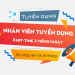 Tuyển dụng Nhân viên tuyển dụng – Thu nhập lên tới 3 triệu/tháng