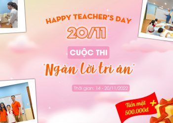 A&U KIDS: CUỘC THI “NGÀN LỜI TRI ÂN” 20/11