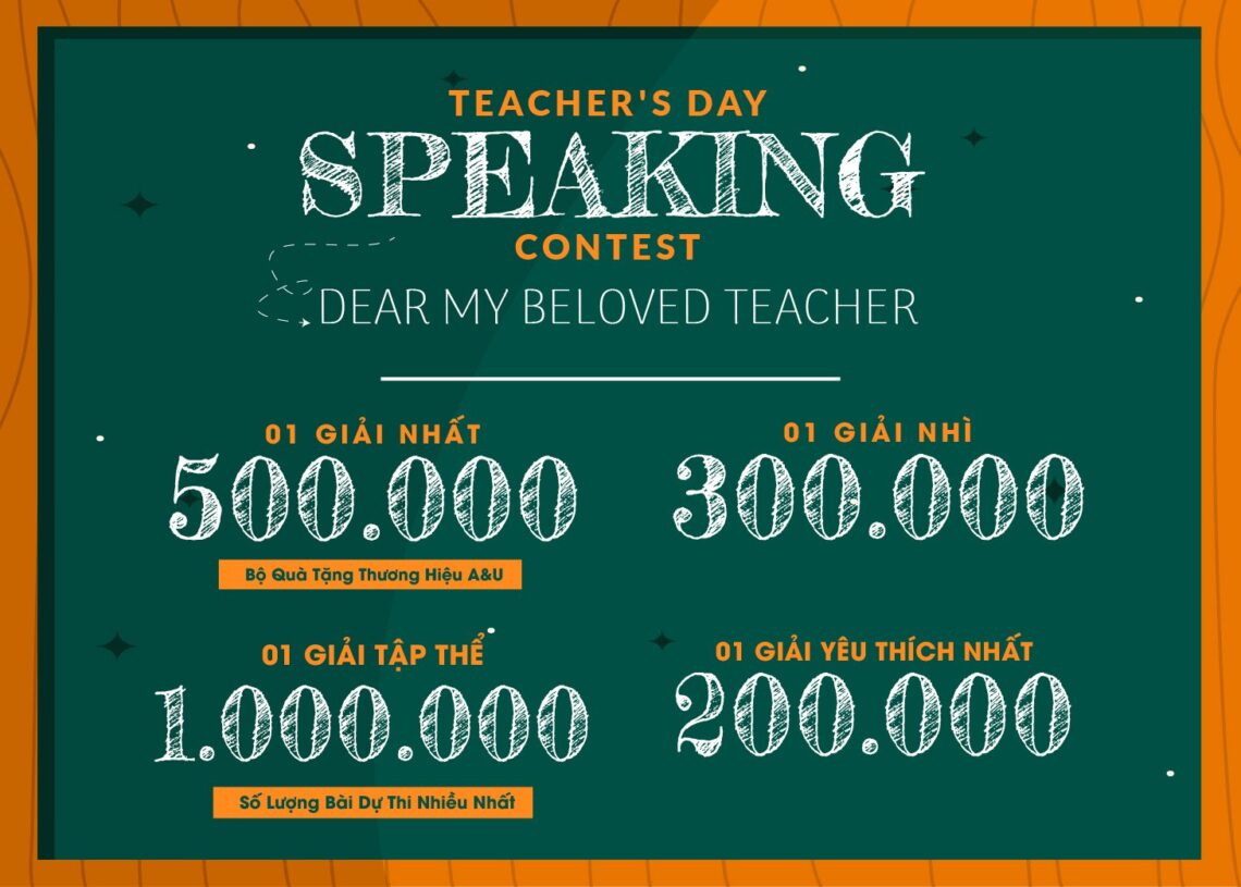 THỂ LỆ CUỘC THI “DEAR MY BELOVED TEACHER”