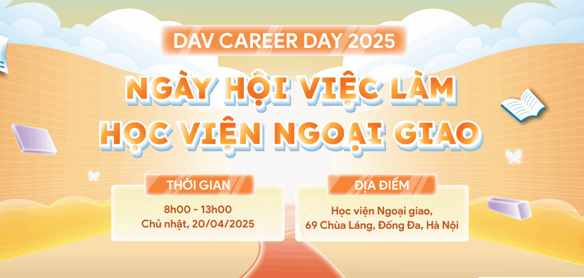 ✨ A&U Language Institute “Bùng Nổ” Tại JOB FAIR 2025 – Học Viện Ngoại Giao ✨