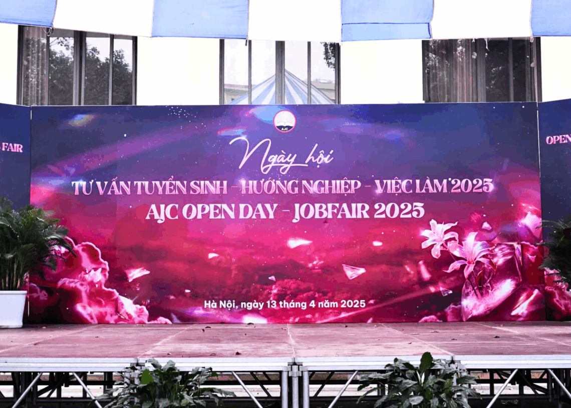 🌟Hệ thống Anh Ngữ A&U tại AJC Open Day – Job Fair 2025 | Bước Gần Hơn Với Ước Mơ Hội Nhập 🌟